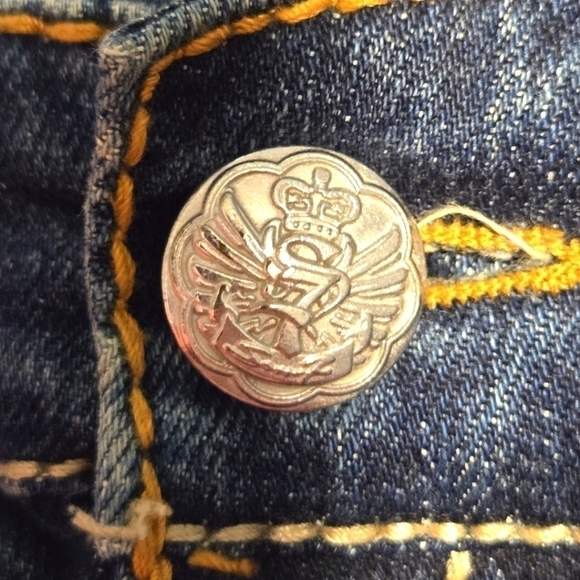 Seven 7 Women's Dark Wash Bootcut Denim Jeans Size 25 Like New - Picture 10 of 14